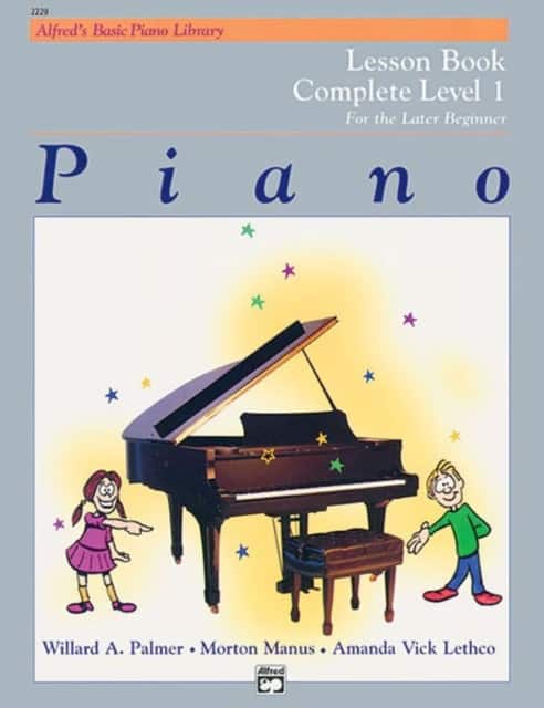 Alfred's Basic Piano Library Lesson 1 Complete av Willard A Palmer