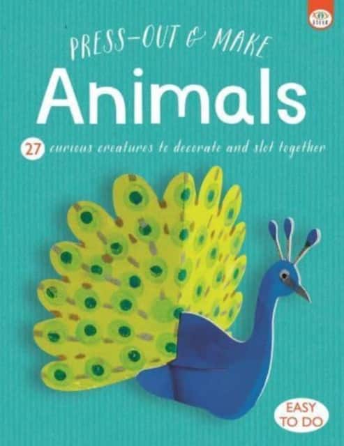 Press Out & Make Animals av Anton Poitier