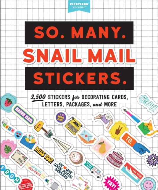 So. Many. Snail Mail Stickers. av Pipsticks®+Workman®
