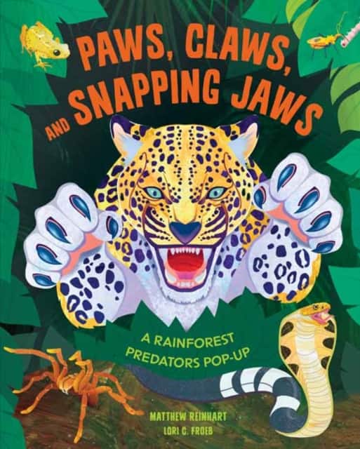 Paws, Claws, and Snapping Jaws Pop-Up Book (Reinhart Pop-Up Studio) av Insight Editions