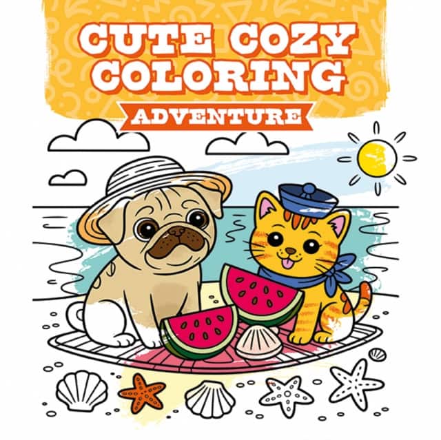 Cute Cozy Coloring: Adventure