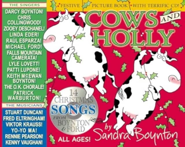 Cows and Holly av Sandra Boynton