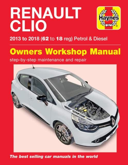 Renault Clio petrol & diesel ('13-'18) 62 to18 av Peter Gill