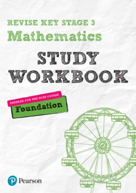 Pearson REVISE Key Stage 3 Maths (Foundation) Study Workbook for preparing for GCSEs - for 2026, 2027 exams av Sharon Bolger