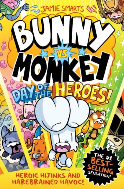 Bunny vs Monkey: Day of the Heroes! (a Phoenix Comic book, from the multi-million-selling creative genius Jamie Smart) av Jamie Smart