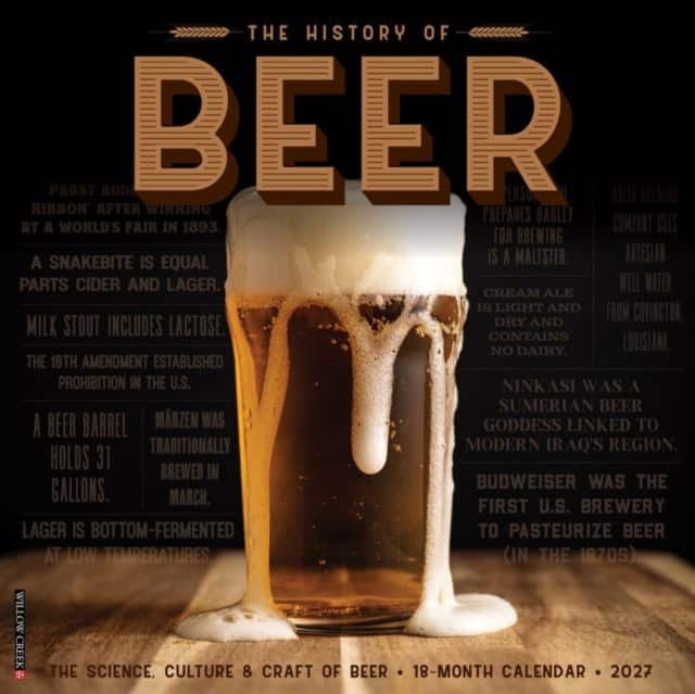 The History of Beer 2027 Wall av Willow Creek Press