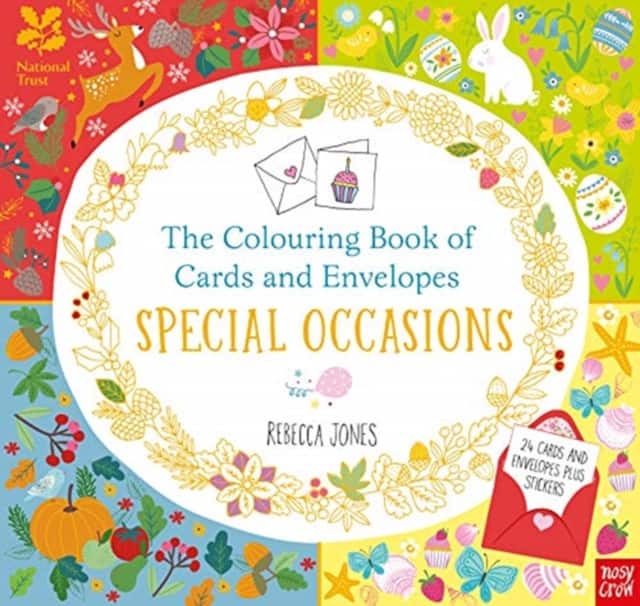 National Trust: The Colouring Book of Cards and Envelopes: Special Occasions av Nosy Crow Ltd