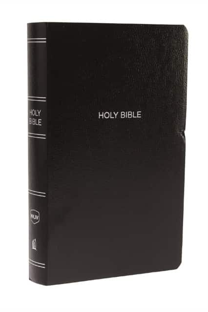 NKJV, Gift and Award Bible, Leather-Look, Black, Red Letter, Comfort Print av Thomas Nelson