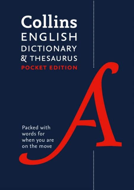 English Pocket Dictionary and Thesaurus av Collins Dictionaries