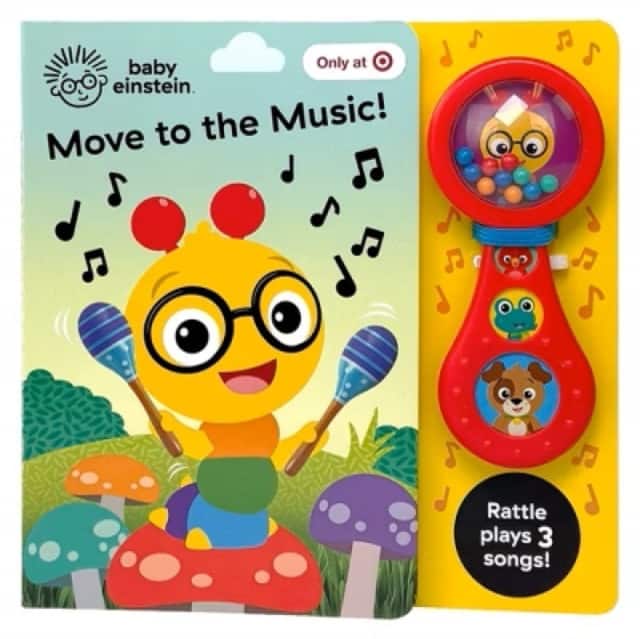 Rattle Sound Book Baby Einstein av P I Kids