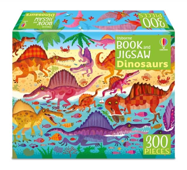 Usborne Book and Jigsaw Dinosaurs av Kirsteen Robson