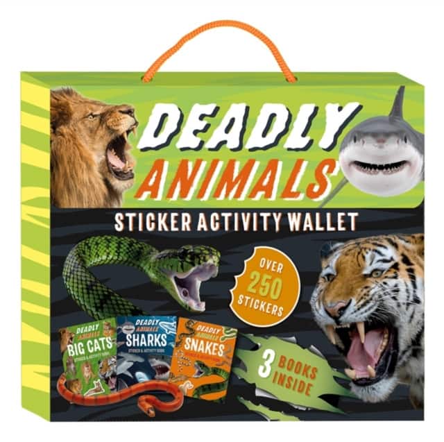 Deadly Animals Sticker Activity Wallet av Igloo Books Ltd