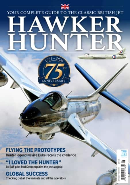 Hawker Hunter 75Th Aeroplane av Ben Dunnell