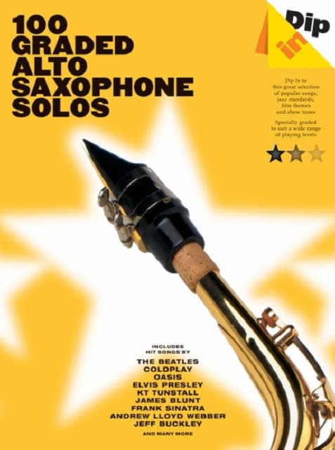 Dip In 100 Graded Alto Sax Solos