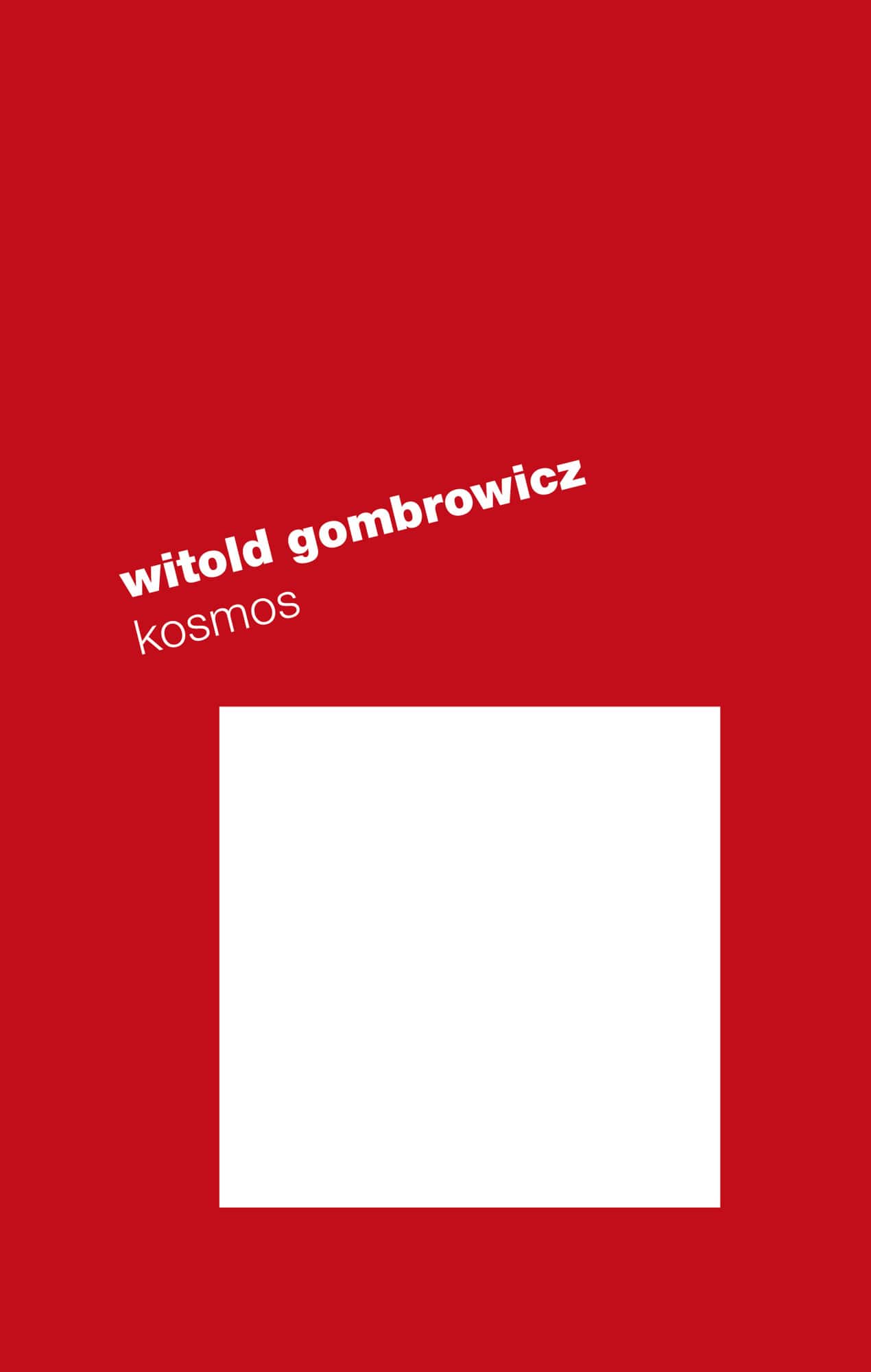 Kosmos av Witold Gombrowicz
