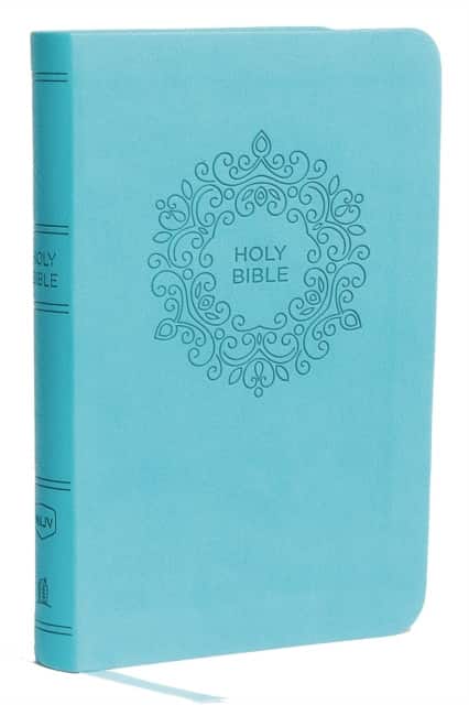 NKJV, Thinline Bible, Compact, Leathersoft, Blue, Red Letter, Comfort Print av Thomas Nelson