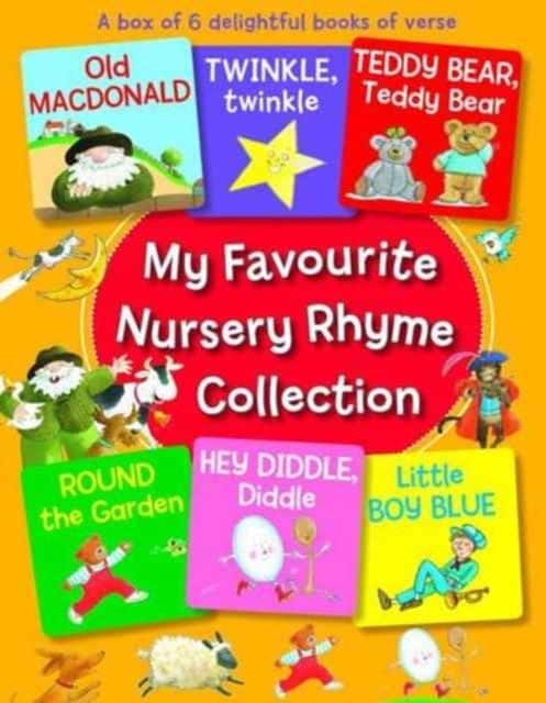 My Favourite Nursery Rhyme Collection: A Box of 6 Delightful Books of Verse av Jan Lewis