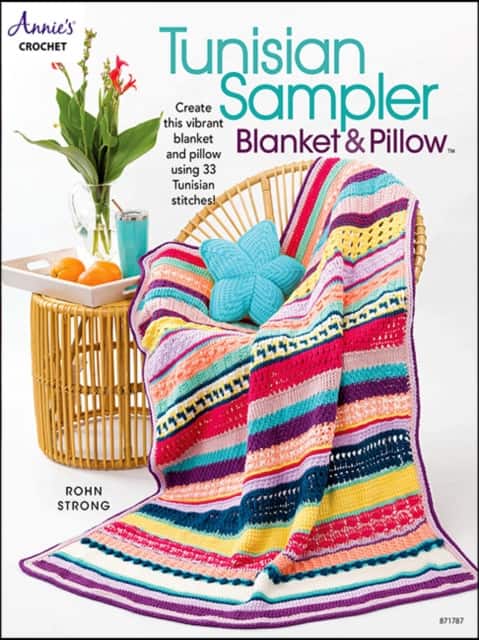 Tunisian Sampler Blanket & Pillow av Rohn Strong