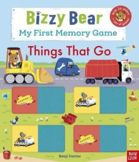 Bizzy Bear: My First Memory Game Book: Things That Go av Benji Davies