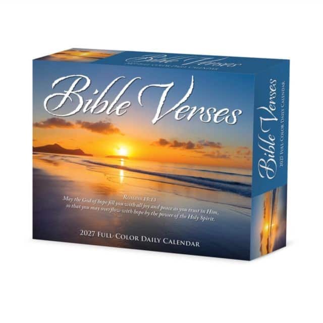 Bible Verses 2027 Box av Willow Creek Press