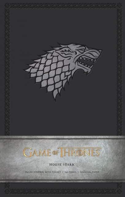 Game of Thrones: House Stark Hardcover Ruled Journal av HBO