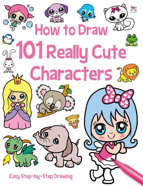 How to Draw 101 Cute Characters av Nat Lambert