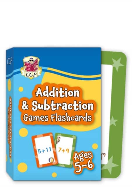 Addition & Subtraction Games Flashcards for Ages 5-6 (Year 1) av CGP Books
