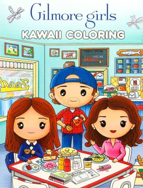 Gilmore Girls Kawaii Coloring av Alejandra Macouzet