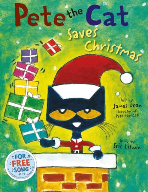 Pete the Cat Saves Christmas av Eric Litwin