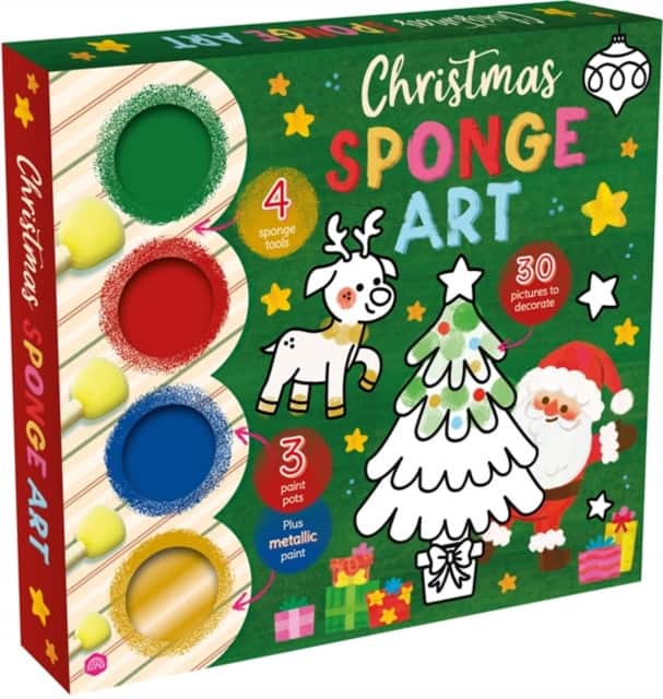 Christmas Sponge Art av Igloo Books Ltd