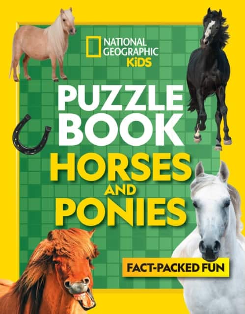 Puzzle Book Horses and Ponies av National Geographic Kids