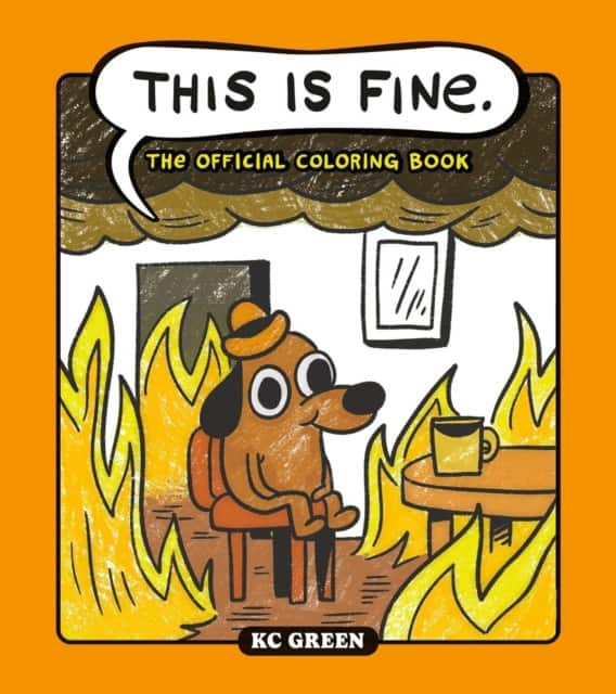 This Is Fine: The Official Coloring Book av KC Green