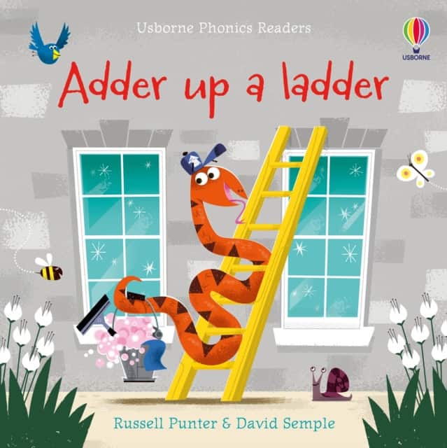 Adder up a ladder av Russell Punter