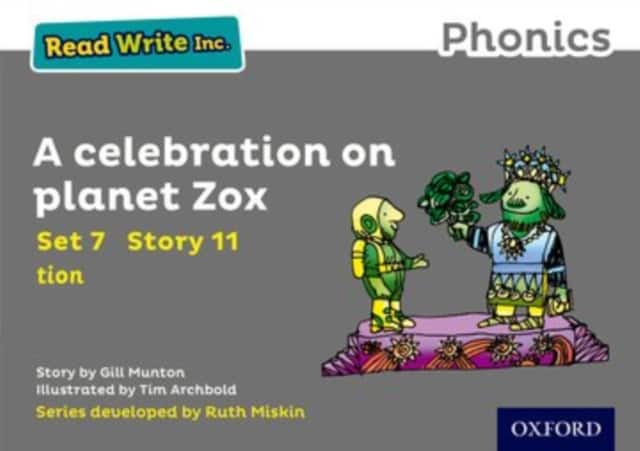 Read Write Inc. Phonics: A Celebration on Planet Zox (Grey Set 7 Storybook 11) av Gill Munton