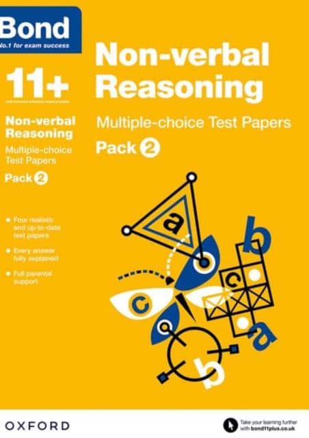 Bond 11+: Non-verbal Reasoning: Multiple-choice Test Papers (for GL Assessment & other 11 plus exams) av Alison Primrose
