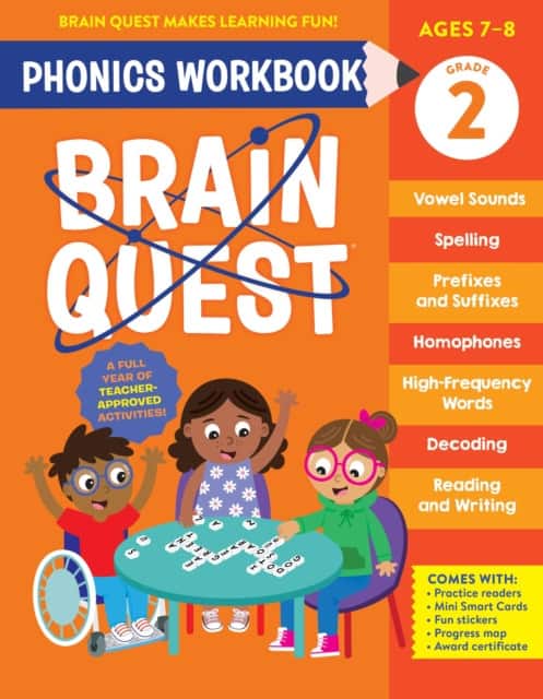 Brain Quest Phonics Workbook: Grade 2 av Workman Publishing