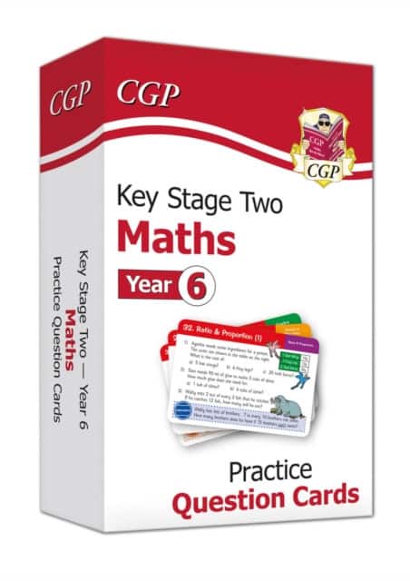 KS2 Maths Year 6 Practice Question Cards av CGP Books