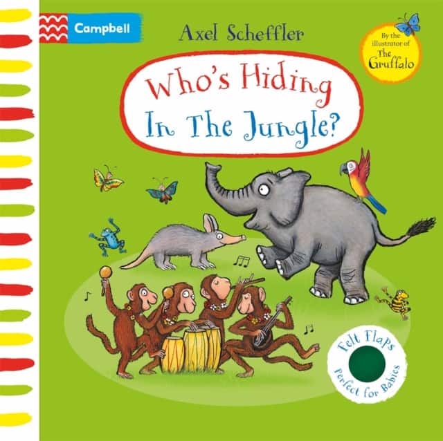 Who's Hiding In The Jungle? av Campbell Books