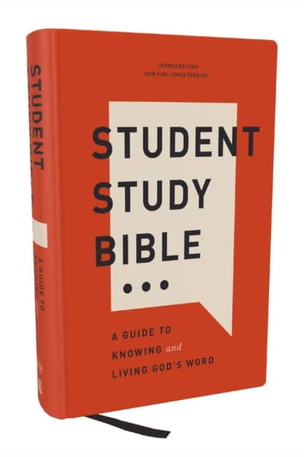 Student Study Bible: A Guide to Knowing and Living God’s Word (NKJV, Hardcover, Red Letter, Comfort Print) av Thomas Nelson