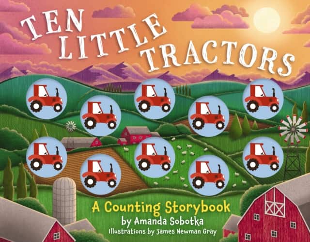 Ten Little Tractors av Amanda Sobotka