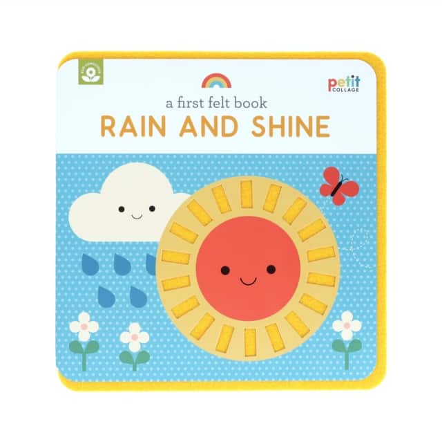 A First Felt Book: Rain and Shine av Petit Collage
