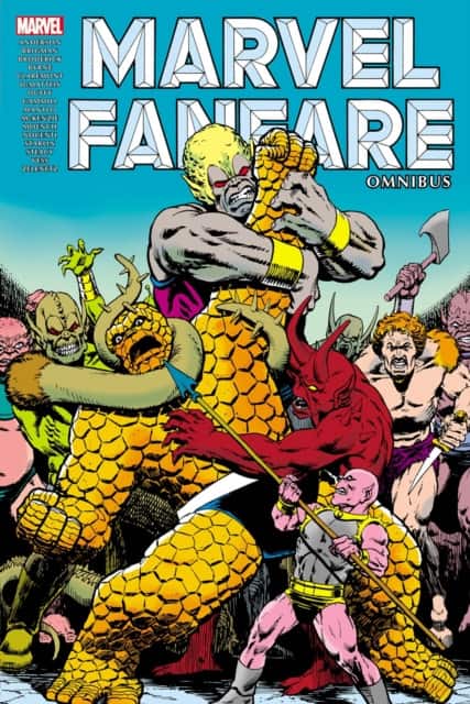 Marvel Fanfare Omnibus Vol. 2 Jim Starlin Cover av Alan Zelenetz