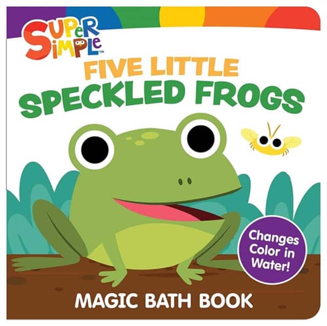 Super Simple™ Five Little Speckled Frogs Magic Bath Book av Super Simple™