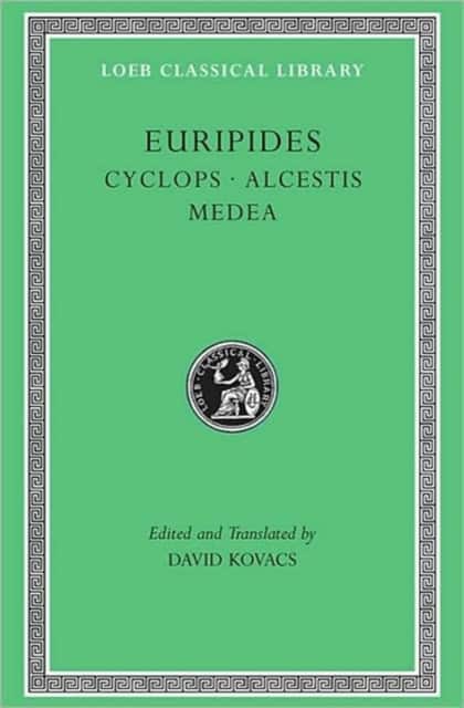 Cyclops. Alcestis. Medea (Trans. Kovacs)(Greek) av Euripides
