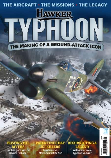 Hawker Typhoon Flypast Branded av Jamie Ewan