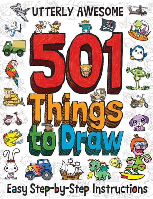 501 Utterly Awesome Things to Draw av Barry Green