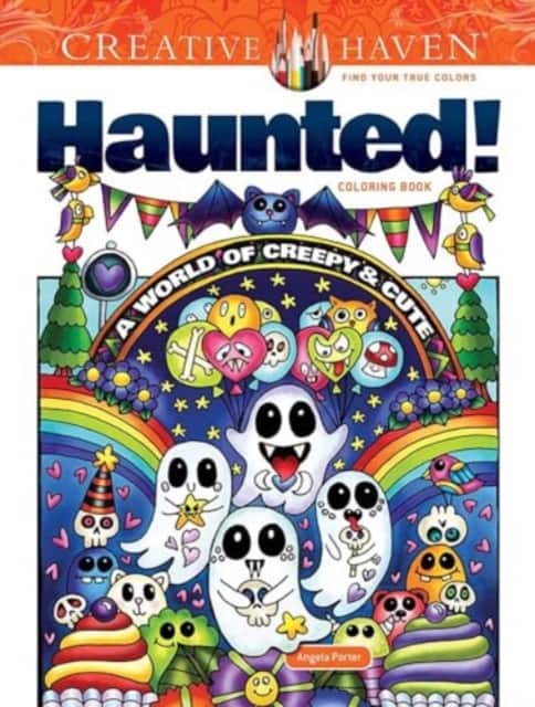 Creative Haven Haunted! Coloring Book av Angela Porter