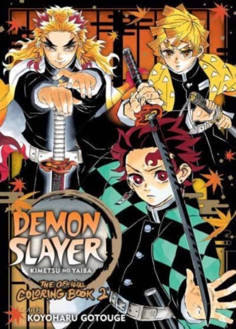Demon Slayer: Kimetsu no Yaiba: The Official Coloring Book 2 av Koyoharu Gotouge