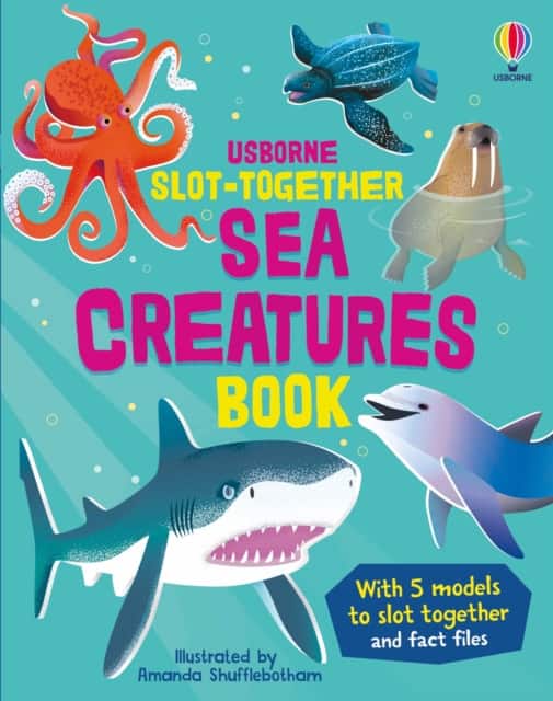 Slot-together Sea Creatures Book av Abigail Wheatley