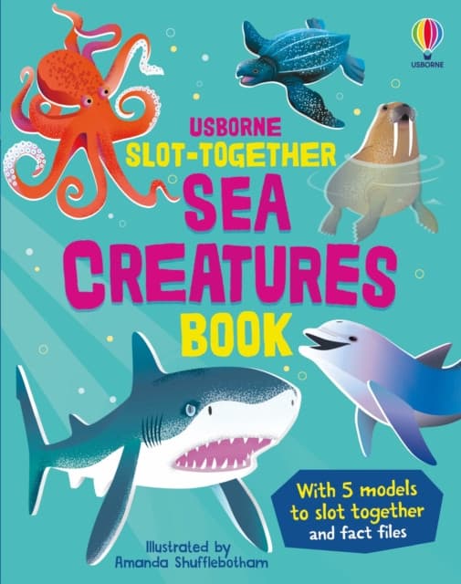 Slot-together Sea Creatures Book